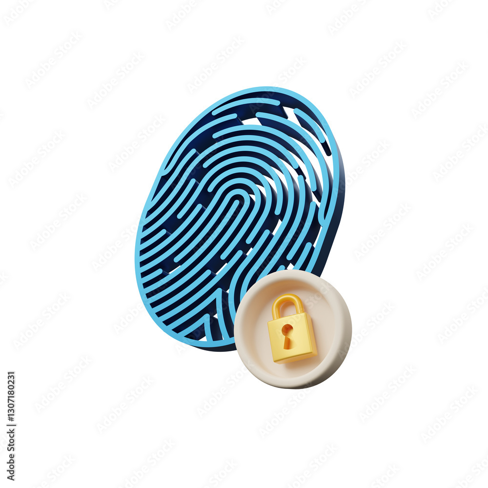 Aufkleber cyber security icon isolated on transparent background, internet security and data protection concep