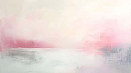 Fototapeta premium Soft abstract gradient with light beige and pink hues, gently blending, evoking a calm and peaceful aesthetic