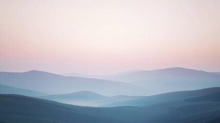 Soft pastel gradient with light pink and grey hues, gently blending, creating a dreamy and calming atmosphere