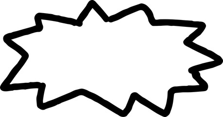 speech bubble doodle 