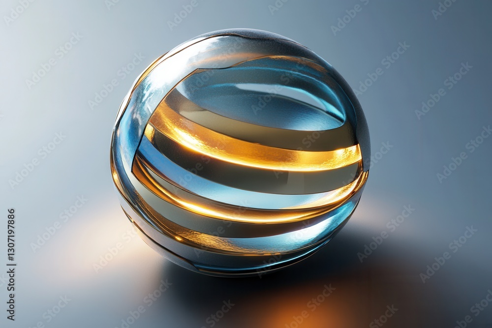 Poster elegant futuristic globe showcasing diplomacy with layered structures and glowing highlights in a ba
