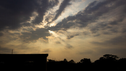 beautiful sky and clouds