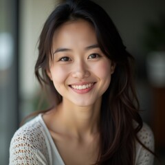 portrait of a young woman