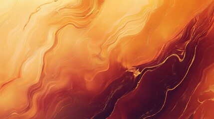 Warm golden abstract gradient with orange and brown hues, softly glowing with blurred edges, creating a luxurious and elegant ambiance