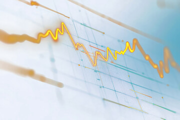PNG Digital financial data analysis illustration