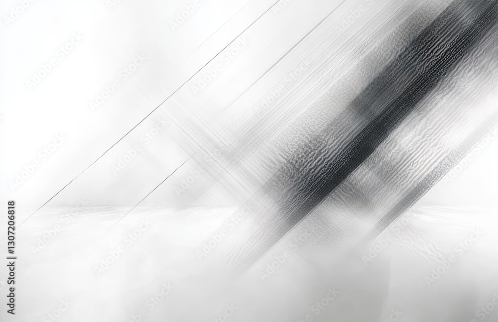 Poster abstract composition of light and shadows with soft blurs and diagonal lines creating a dreamy atmos