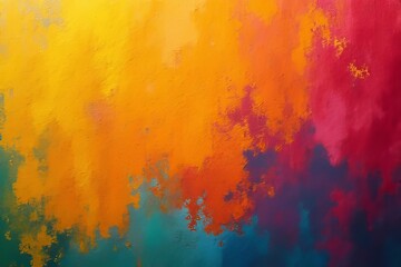 Fototapeta premium Abstract Colorful Painting Gradient Hues Texture Art