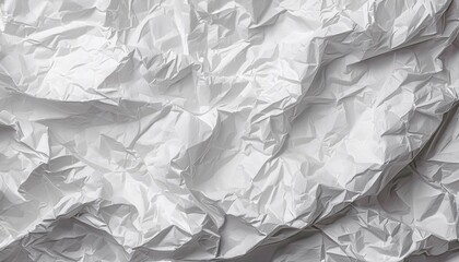 Obraz premium crumpled white paper abstract background for the designer