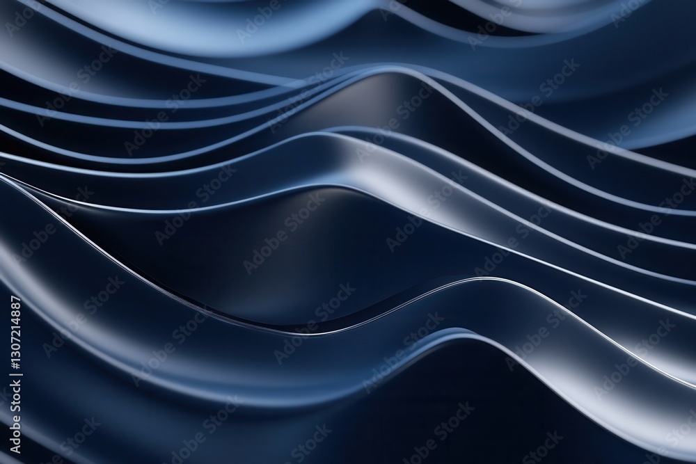 Poster Dynamic 3D abstract background illustrating political discourse with multimedia friendly tones and golden ratio layout Generative AI