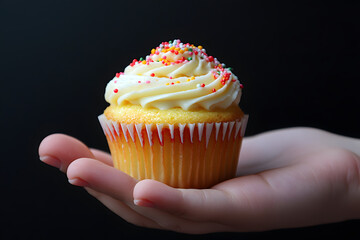 Sweet Cupcake Sprinkles Delightfully