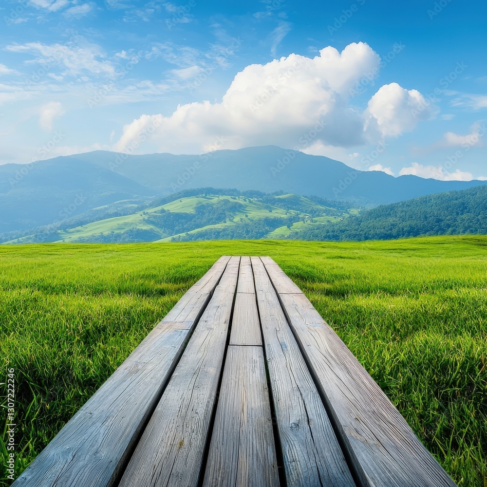Poster mindfulness and nature converging in a dynamic scene.