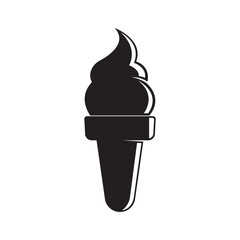 Ice cream illustration vector design