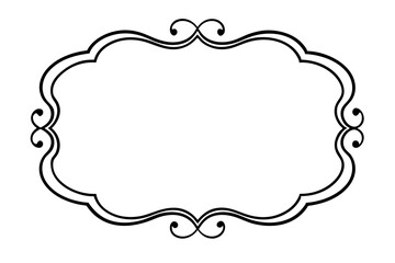 Luxurious Gold Baroque Frame Vector for Royal-Themed Designs

