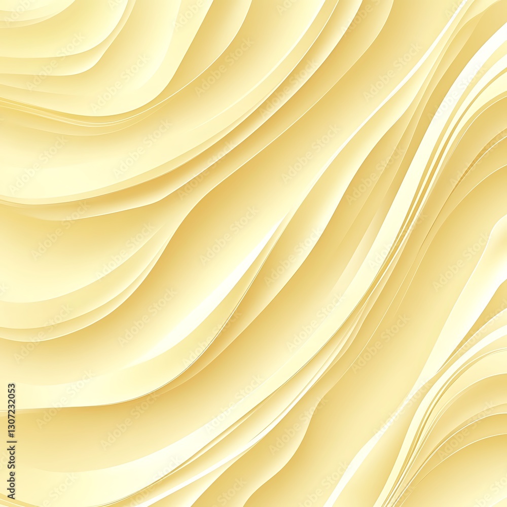 Poster abstract golden wave pattern background design