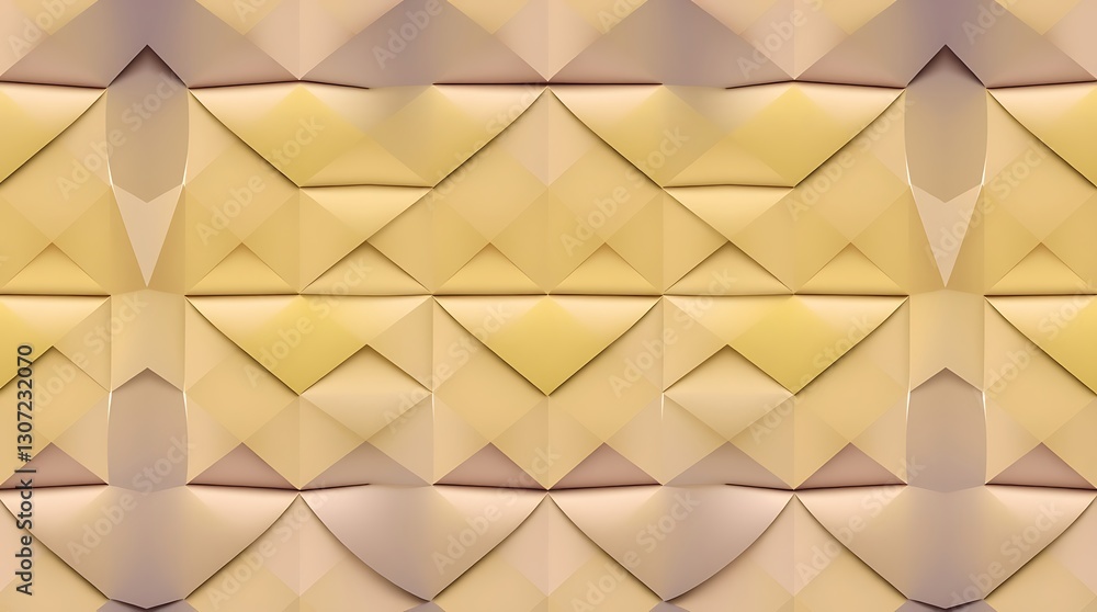 Poster geometric harmony: the interplay of light and shadow accentuates the intricate patterns in this abst