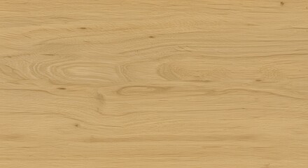 Close-up view of smooth, light oak wood grain texture with subtle patterns