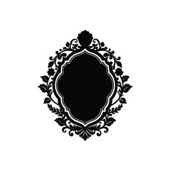 vector illustration silhouette of an abstract background 