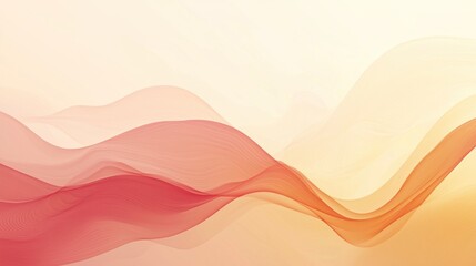 Abstract design with flowing lines and gradient color transitions