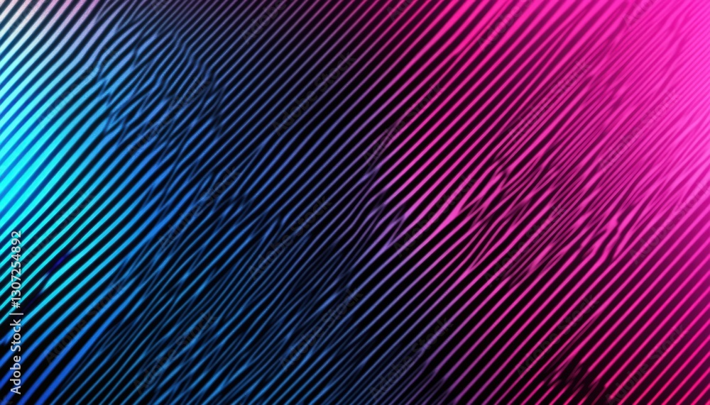 Poster abstract digital background with dynamic lines and vibrant gradients of blue and magenta colors crea
