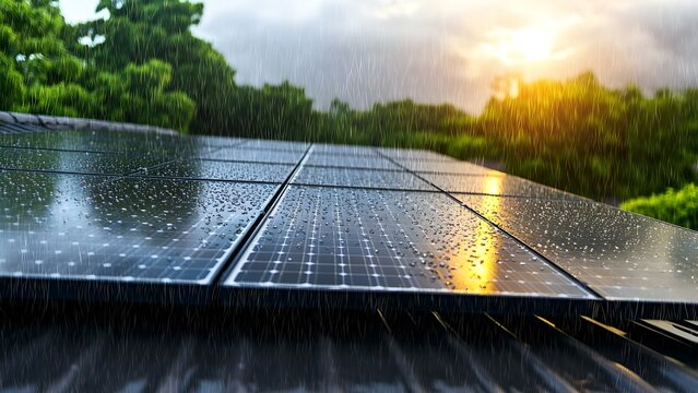 Solar Panel Rain Images – Browse 12,323 Stock Photos, Vectors, and ...