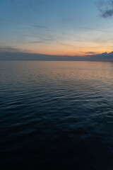 Beautiful photo of the sea and sky