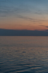 Beautiful photo of the sea and sky