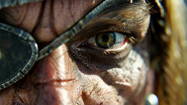 Eye Patch Pirate Videos 4K