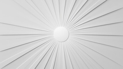 Obraz premium sun, top view, grey solid background, subtle sun with soft rays and light gradients, calming and minimal design.