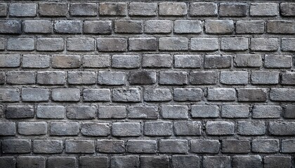 old vintage gray brick wall texture background