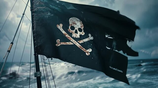 Pirate Flag Videos 4K