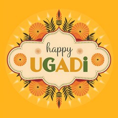 happy ugadi festival,  ugadi  Poster .