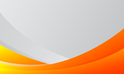Abstract orange banner background. Eps10 vector