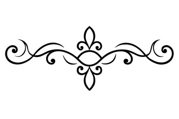 "Victorian Ornamental Design in Baroque Style - Vector Illustration"

