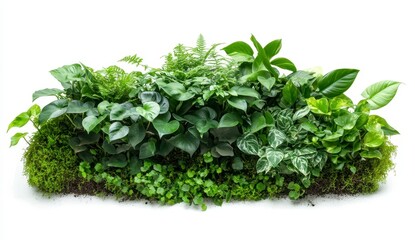 Obraz premium Lush Green Indoor Plants