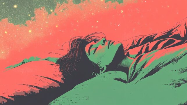 Dreamy Nighttime Scene