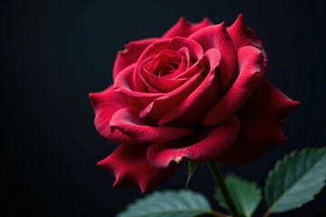 Dark roses unfolding petal by petal in the dim light of the blooming concourse, dark, blossoms, ambiance