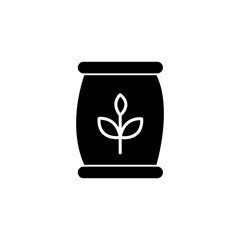 Coffee Sack glyph icon