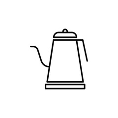 Coffee Kettle line icon