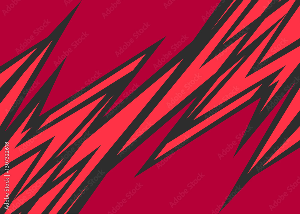 Poster abstract background with rough and jagged lines pattern and with some copy space area