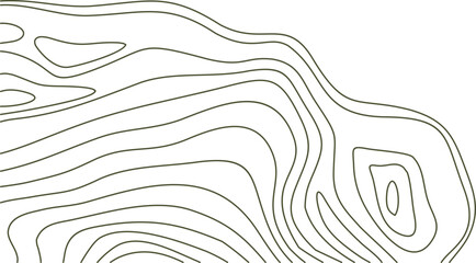 Fototapeta premium Topographic Line Corner 