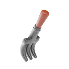 Cartoon 3D Hand Rake for Gardening
