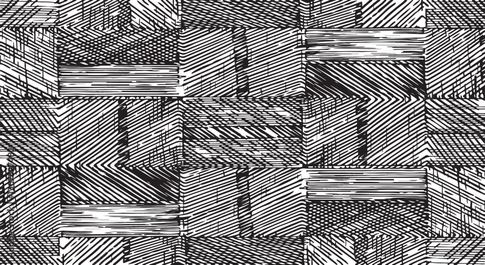 Poster monochrome texture composed of irregular graphic elements. distressed uneven grunge background. abst