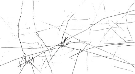 Scratched Grunge Urban Background Texture Vector. Dust Overlay Distress Grainy Grungy Effect. Distressed Backdrop Vector Illustration. Isolated Black on White Background. EPS 10.