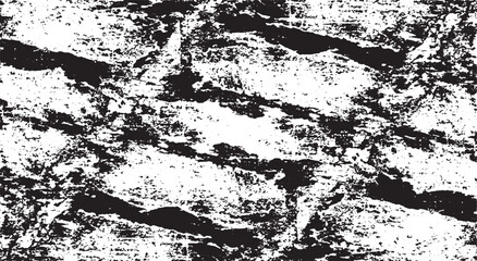 Rough black and white texture vector. Distressed overlay texture. Grunge background. Abstract textured effect. Vector Illustration. Black isolated on white background. EPS10
