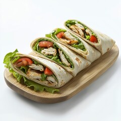 Fresh Chicken Wraps Delight