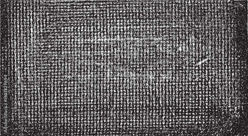 Poster vector fabric texture. distressed texture of weaving fabric. grunge background. abstract halftone ve