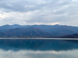 lake in the mountains