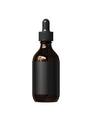 앰플 유리병 목업 Glass Ampoule Dropper Bottle Mock up