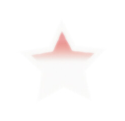 red gradient transparent abstract element