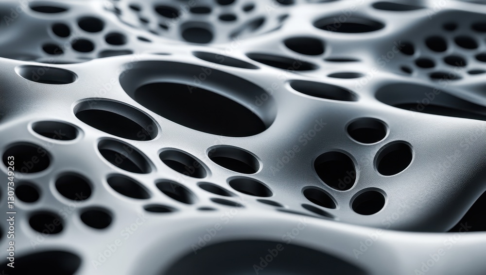 Poster abstract design featuring a textured surface with dynamic black and gray patterns, showcasing intric